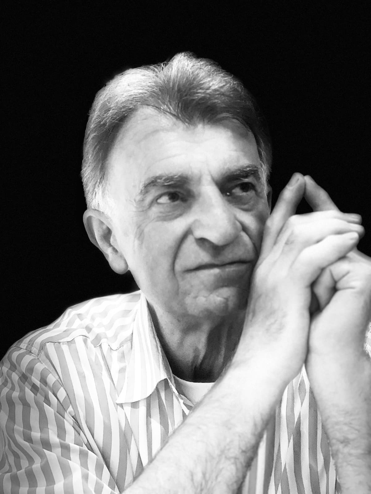 Josef Kovacs im Atelier