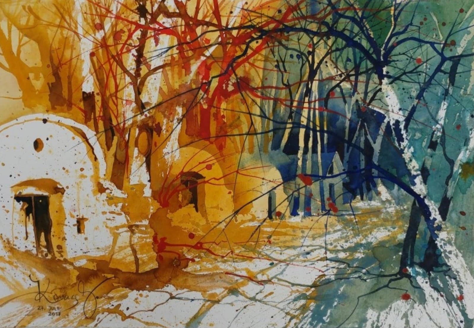 Kellergasse Prellenkirchen – Herbst